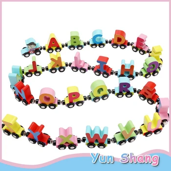 

Educational Toys Train Toys For Kids Children Puzzle Train Toys Letters/Digital Alphabet Wooden Colourful Personalized Oyuncak