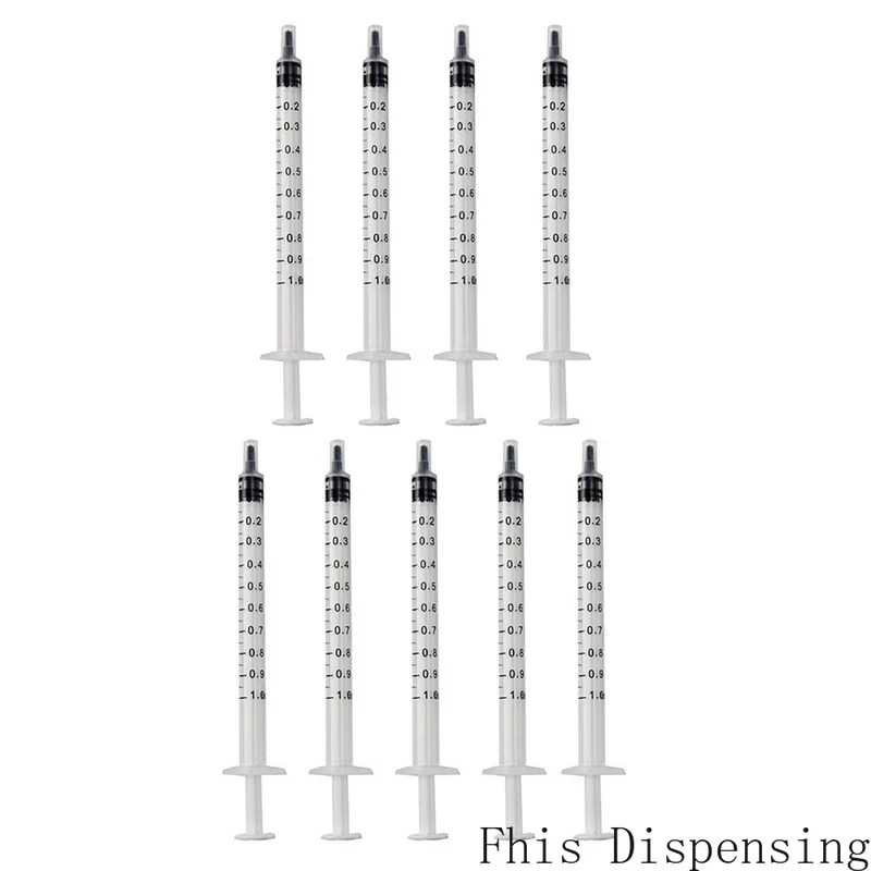 1 мл/1cc распределяя пластиковый дозатор для жидкого мыла шприц промышленные клеи