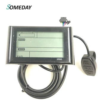 

SOMEDAY Electric Bicycle Accessories Computer S900 Display Accessories for 24V36V48V Electric Bike Kit with LCD Display