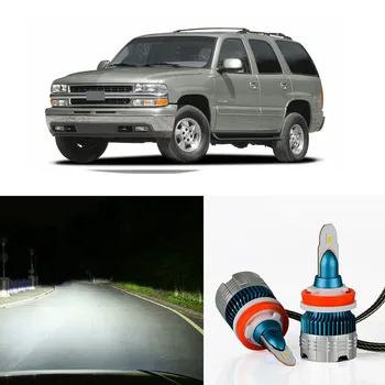 

50W 8000LM LED Headlight Head Bulbs For Chevy Chevrolet Tahoe 2000-2006 White Car Light Headlamp 12V 9006 HB4