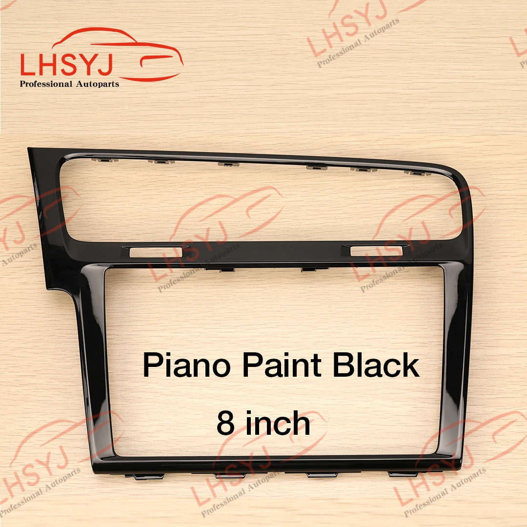 8 inch / 9.2 inch Piano Black MIB Frame Radio Panel Decorative Frame radio frame For Volkswagen Golf 7 MK7 Golf 7.5 MK7.5 MIB Screen Bezel