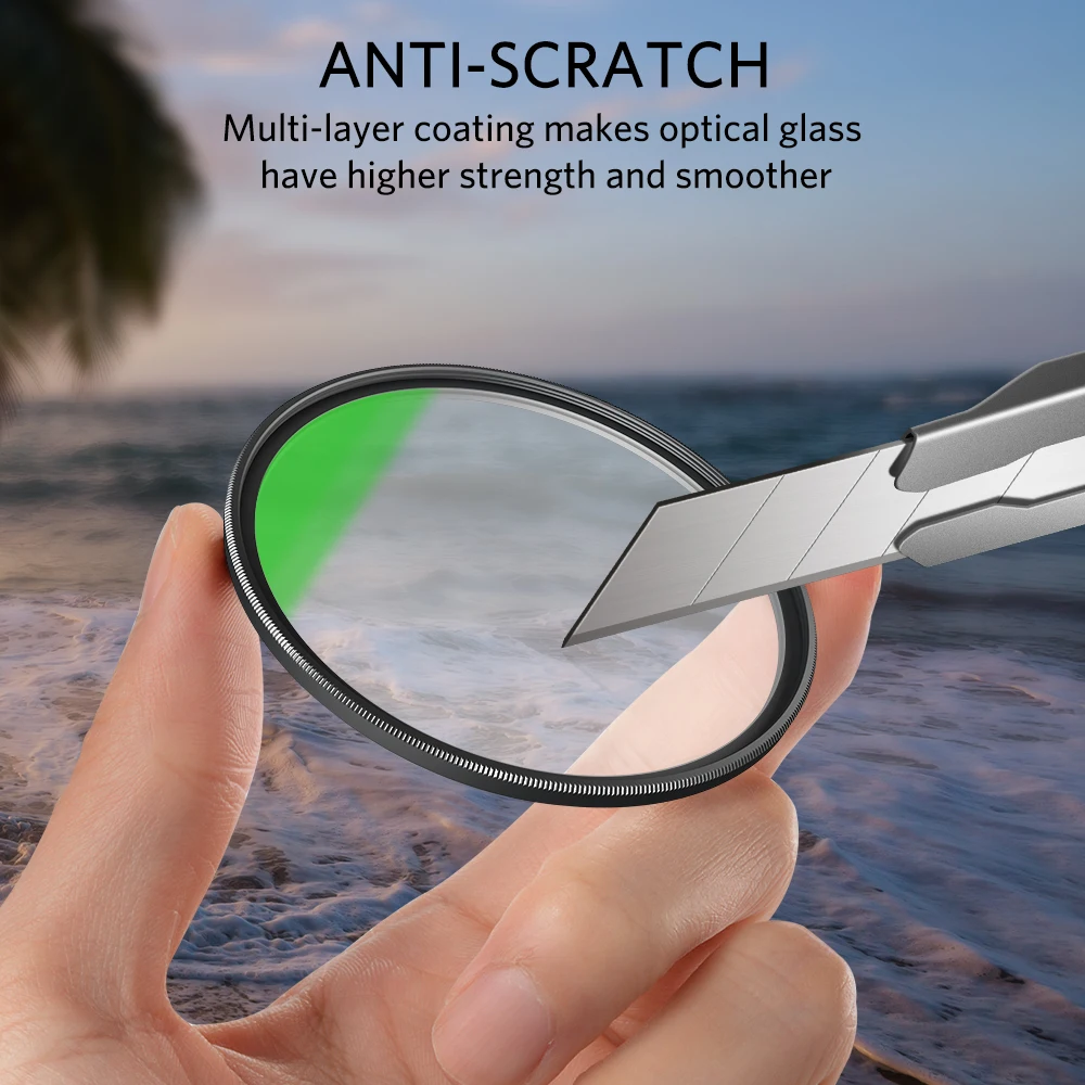 WEYLLAN Lens Filter Photography MC HD Lens UV Filter Ultra Slim Camera Accessories 46mm 49mm 52mm 55mm 58mm 62mm 67mm 72mm 77mm 5