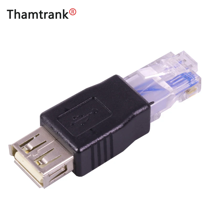 100 шт. USB разъем RJ45 адаптер PC Женский A Тип к Ethernet разъем|Соединители| |