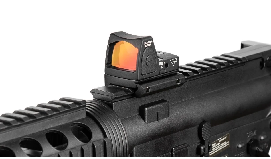 Pistola de Visão Ferroviário para Airsoft Estoque Sight Colimador Glock Reflexo Escopo Apto 20mm Tecelão Caça Rifle us Rmr Red Dot 11 Lunetas Riflescopes