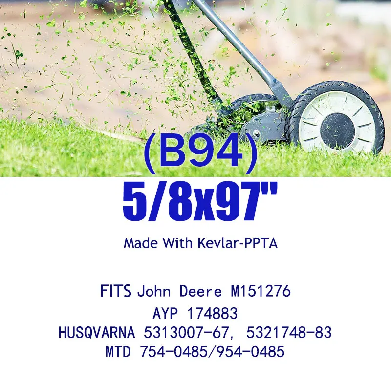 Lawn Mower Belt Cross Reference Guide
