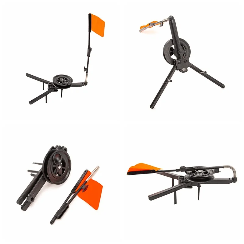 IceFishing Nylon Kayak Dinghy Safety Flag Base Mount Replacement for Marine Inflatable Boat Canoe Yacht Fishing Boat Accessories