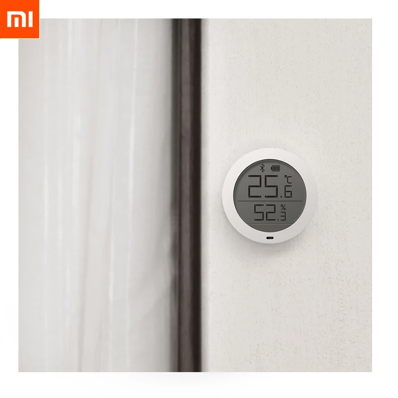 Xiaomi Mijia домашний Bluetooth датчик температуры умный датчик влажности ЖК-экран цифровой термометр измеритель влажности устройство умного дома