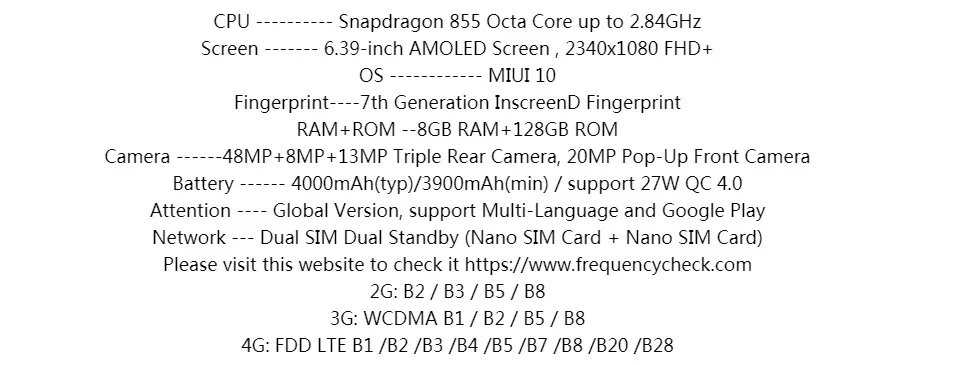 Смартфон Xiaomi Redmi K20 Pro с глобальной прошивкой, 8 Гб ОЗУ, 128 ГБ Восьмиядерный процессор Snapdragon 855, 13+ 48 МП, с тройной камерой, 4000 мАч, 6,39 дюйма