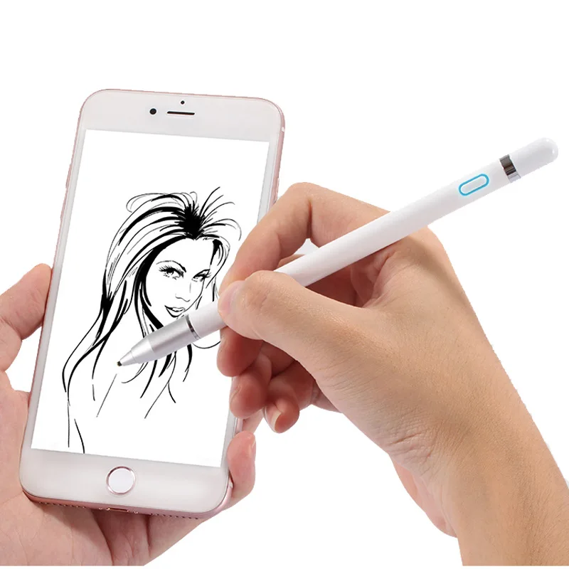 

Applicable iPad Tablet Android Active Capacitive Pen Superfine Head High Precision Touch Control Touch Screen Handwritten Drawin