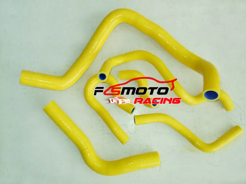 Цвет: желтый Силиконовые Радиатор/шланг отопителя для HONDA CIVIC EK4/EK9/EG6 B16/B18 1992-2000 92 93 94 95 96 97 98 99 00 - Цвет: Цвет: желтый