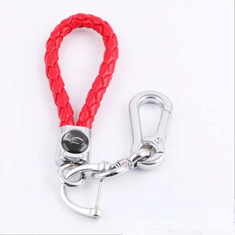 

Car Keychain Key Ring Braided Rope Creative Personality Unisex Key Chain Leather Cord Key Pendant Keychain Ring Ring All-match
