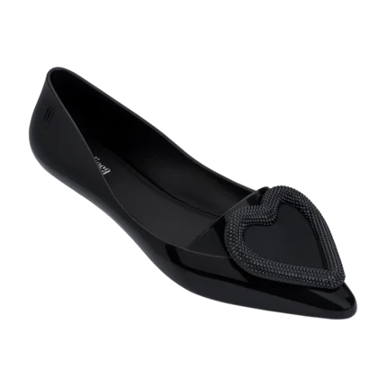 Melissa/Модные женские резиновые сандалии на плоской подошве с милым сердцем прозрачная обувь женские конфеты обувь с открытым носком женские летние пляжные сандалии 35-39 - Цвет: black