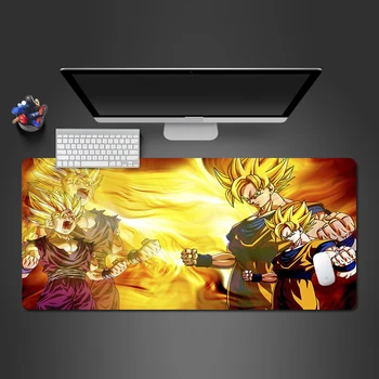 

Cool Dragon Ball Anime Mouse Pad Advanced PC Game Computer Player Mousepad Rubber Washable Big Table Pad To Gamer Christmas Gift