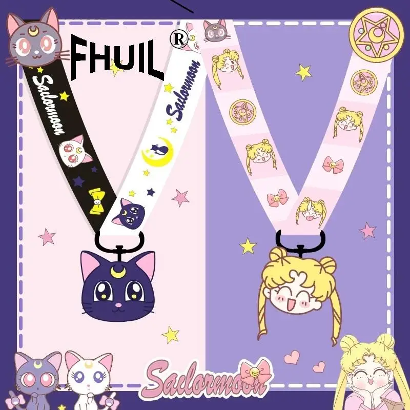 

Cute lanyard for keys USB ID Pass Card Name Badge Holder Gym DIY Hang Rope Lariat Phone neck Strap Keycord Neckband Bag Pendant