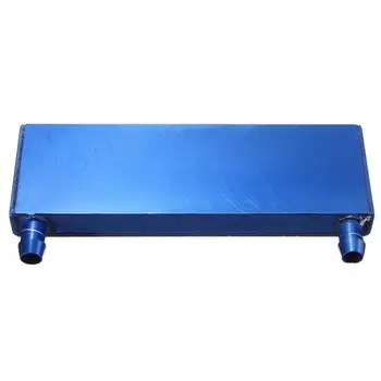 

122X41X12Mm Aluminium Water Cooling Block Heatsink Block Liquid Cooler For Cpu G
