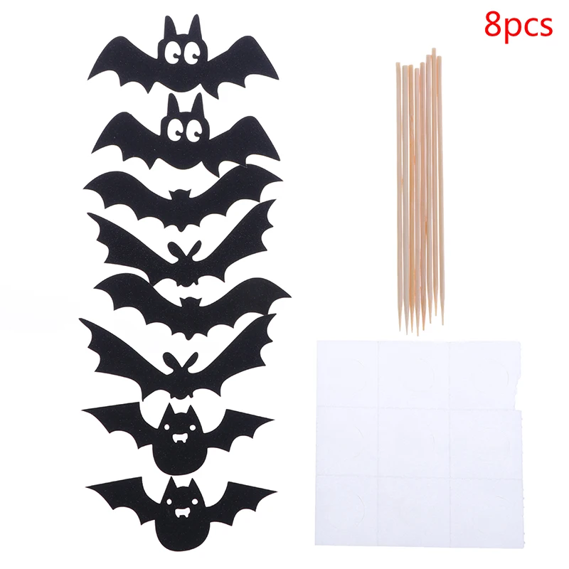 6/8 шт. ярлык для торта на Хэллоуин | Дом и сад