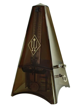 

846321tl Tower-line metronome mechanical, plastic, Brown, Wittner