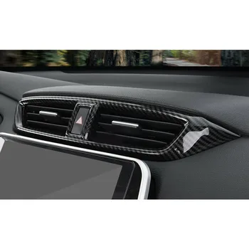 

Trim Decoration Cover For Honda CR-V CRV 2017-2020 5X Carbon Fiber Style Dashboard Vent Cover Hot Sale