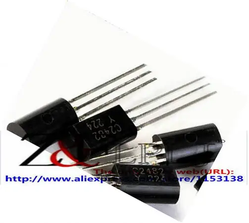Видеоусилитель 2SC2482 C2482 C2482-Y 2SC2482Y TO-92L/NPN 0 1a/300V 100 шт./лот | Электронные компоненты и
