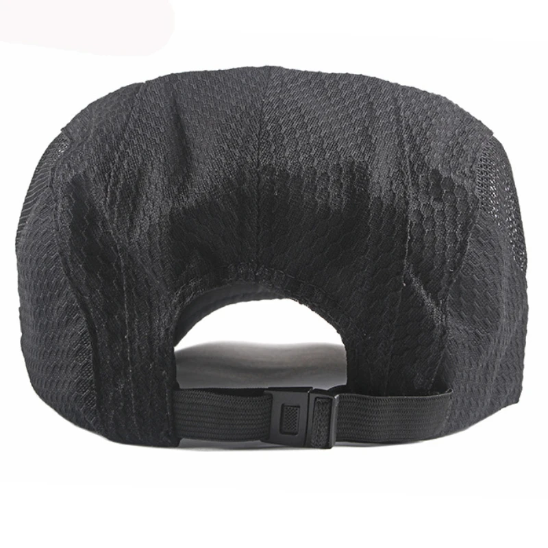 HT3209 Neue Baskenmütze Kappe Sommer Hut Männer Frauen Berets Flache Kappe Männlich Weiblich Atmungsaktive Mesh Cap für Männer Retro Künstler Maler Baskenmütze Hut – Detail 4