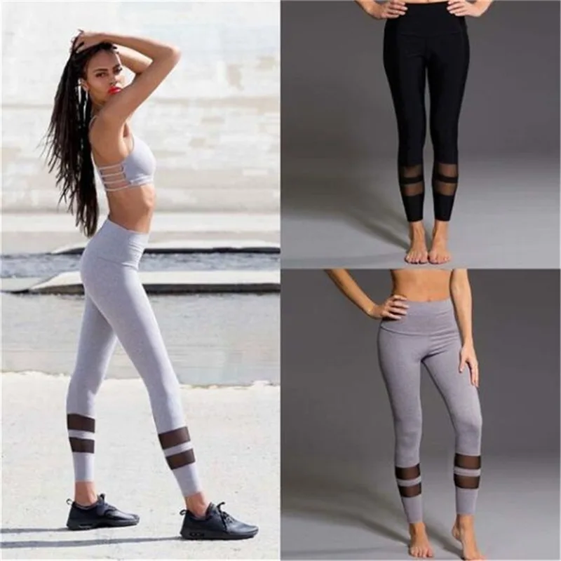 Leggings 3/4 Pants Female Capri Casual Pant Sporting Fitness High Waist Pants Side Pockets Design Sporting Leggings amazon leggings