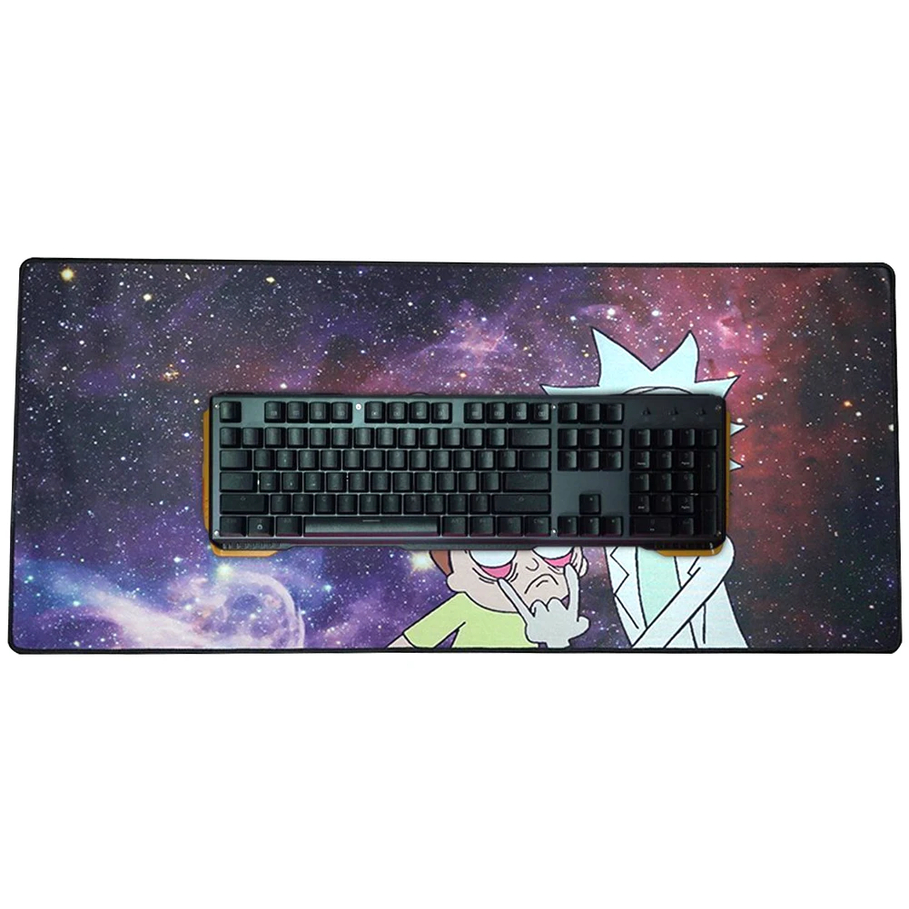 Tapis de souris de jeu ordinateur Gamer tapis de souris grand jeu en caoutchouc tapis de souris antidecrapant Anime grand tapis