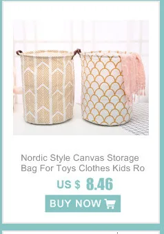 Розовая сумка для хранения одежды в скандинавском стиле, органайзер для комнаты для девочек, Хлопковая сумка для хранения с нитью, сумка-подставка для детей, 32 см X 37 см