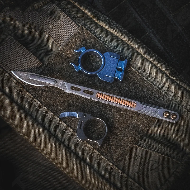 Титановый скальпель GEN2 EDC нож