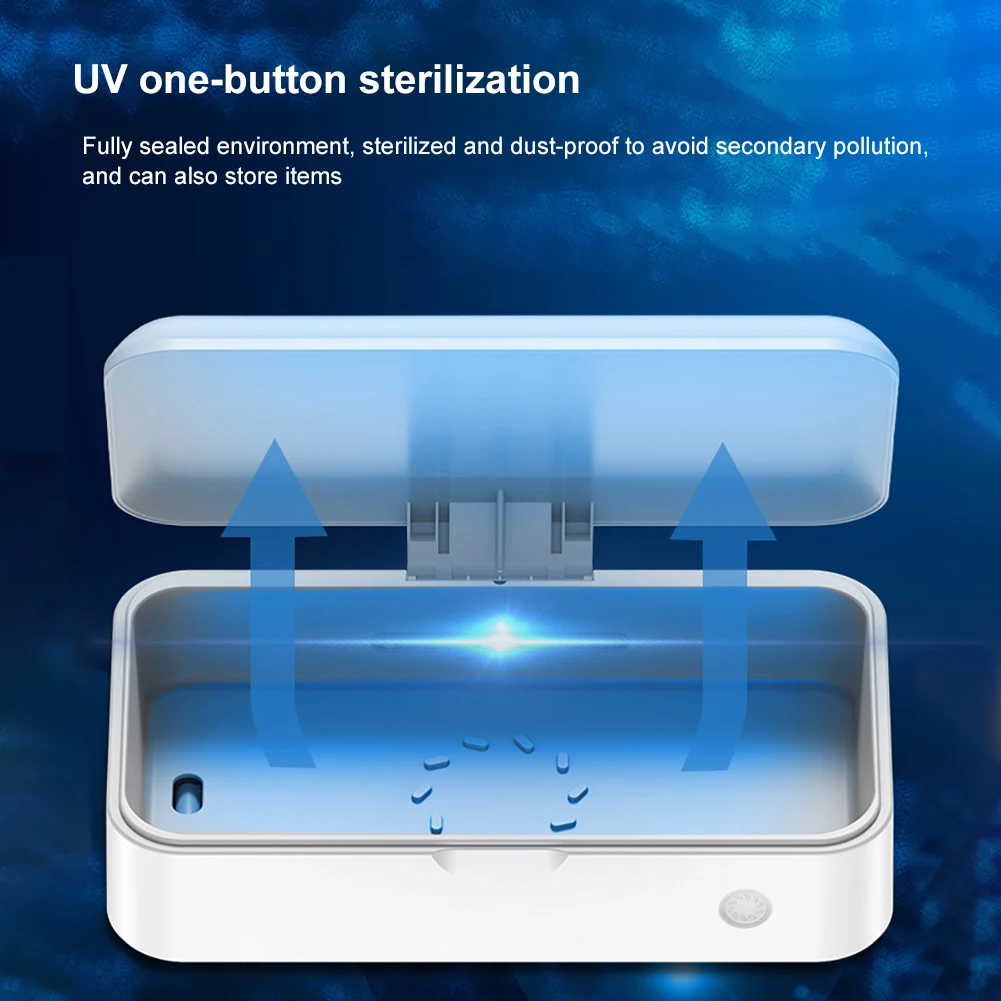 

Disinfection Box Uv Light Portable Masks Ultraviolet Sterilizer Tools Automatic Disinfection for baby eating tools