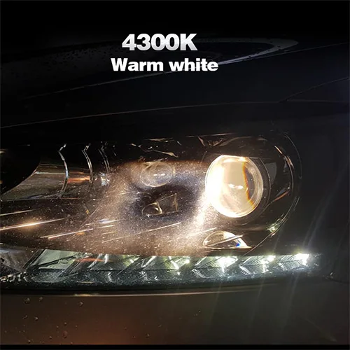 OTBQCN Canbus фар автомобиля H4 H7 светодиодный 8000K 6500K 4300K 3000K H1 H11 H8 9005 9006 H3 светодиодный налобный фонарь Мини Авто Противотуманные фары 12V - Испускаемый цвет: 4300K