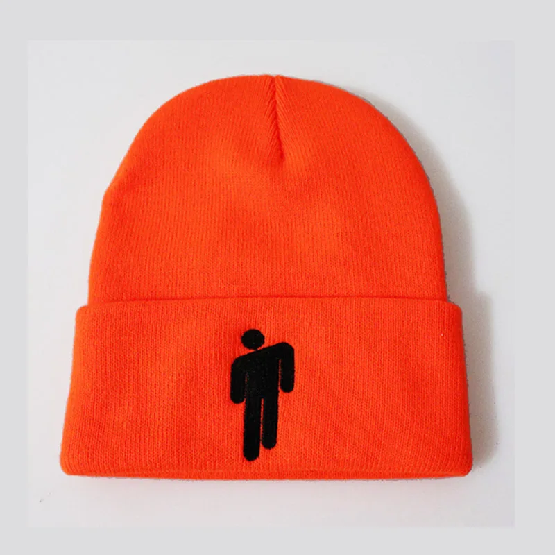 Однотонный хип-хоп Повседневное манжетами шапки бини шапки Beanie Шляпа Для женщин Для мужчин вязаное, тёплое, зимнее Шапки