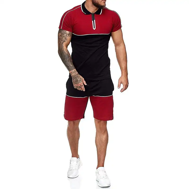 polo 2 piece sweatsuit