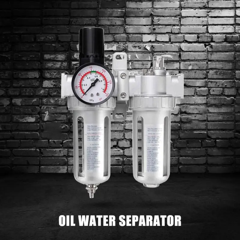 

SFC400 Water Oil Separator Air Hose Filter Moisture Trap for Compressor Spray Paint Gun for DIY Environment Pneumatic Tools