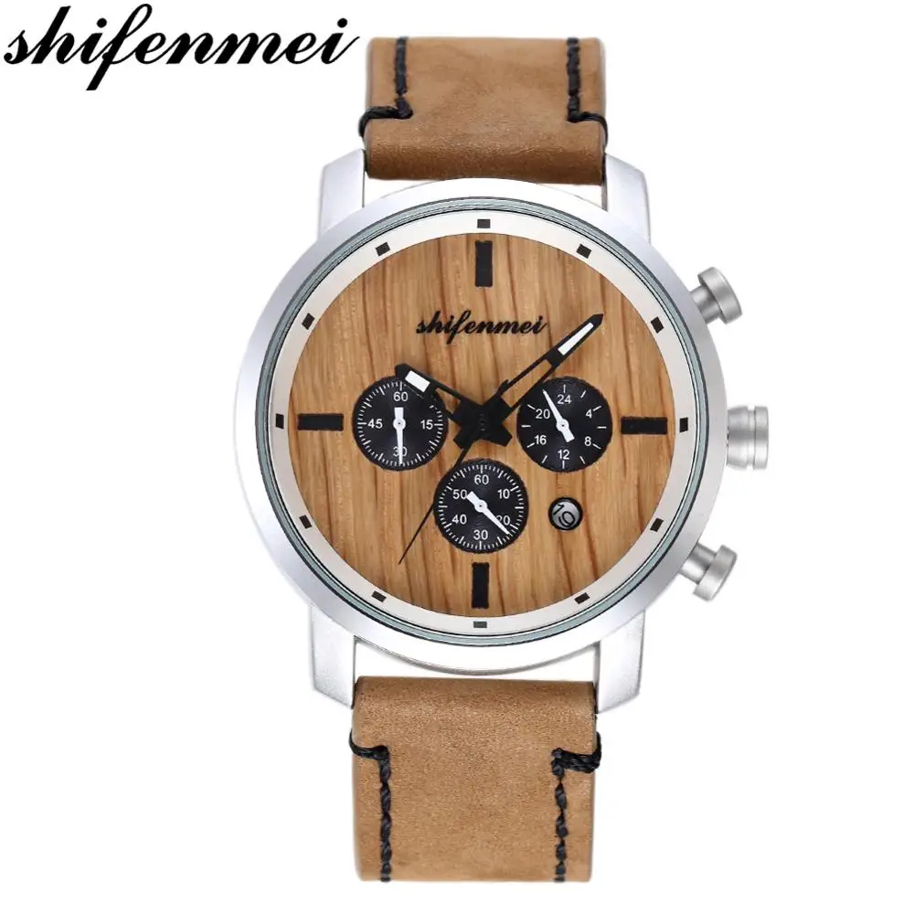 

Shifenmei Men Watches 2019 Luxury Brand Quartz Watch Male Waterproof Chronograph Man Watch Sports Military Clock Zegarek Meski