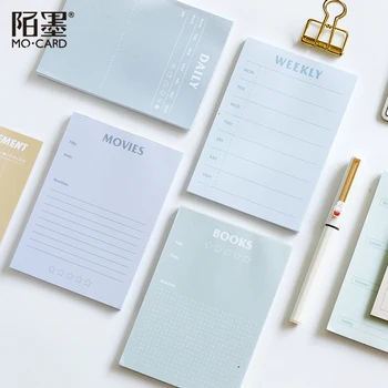 

1Set/lot Memo Pads Sticky Notes Hand account life Daily Paper notepad Daliy Scrapbooking Stickers Office School stationery