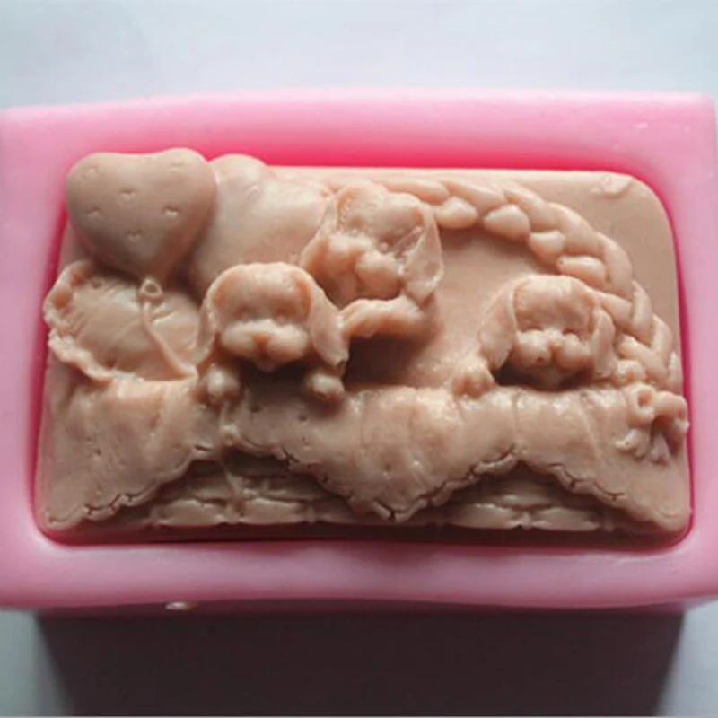 1 шт. силиконовая 3D форма в виде животного|Формы для тортов| |