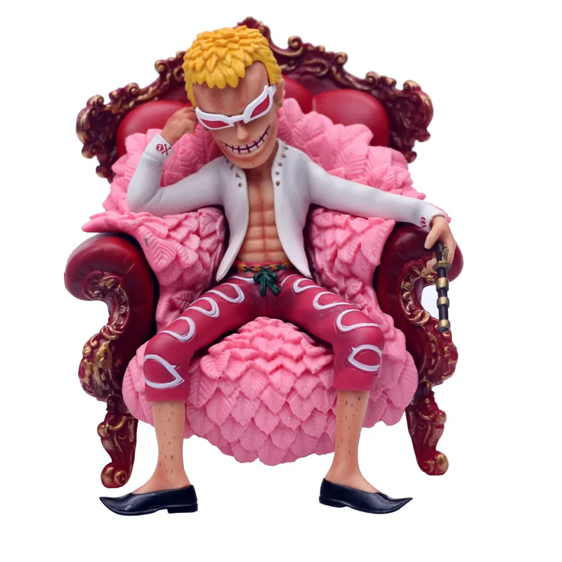 Аниме Peripheral one piece Seven Wu Hai GK сидящий маленький Тан Дон Кихот · Doflamingo в коробке гаражный комплект