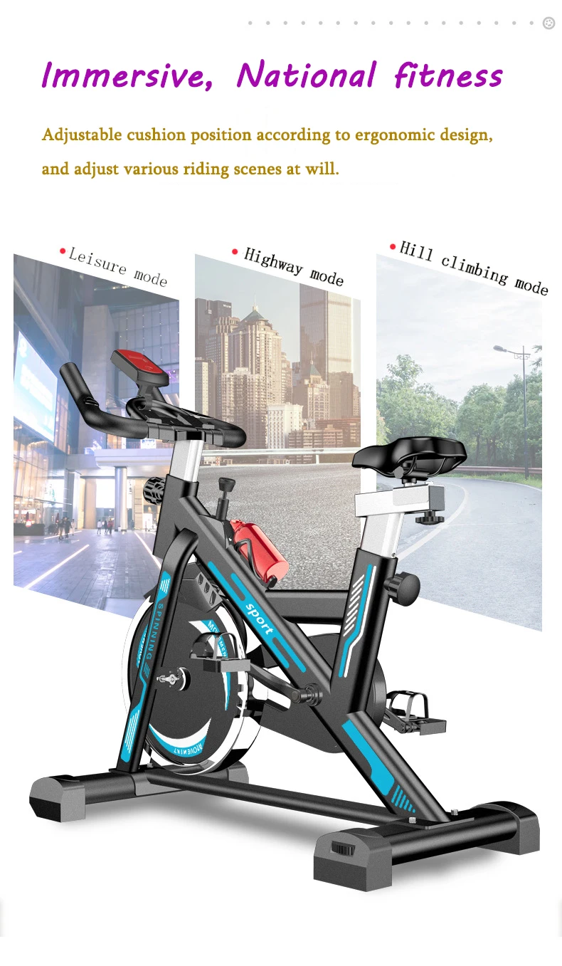 Динамический велосипед для упражнений, велотренажер для дома, велотренажер для похудения, оборудование для тренажерного зала