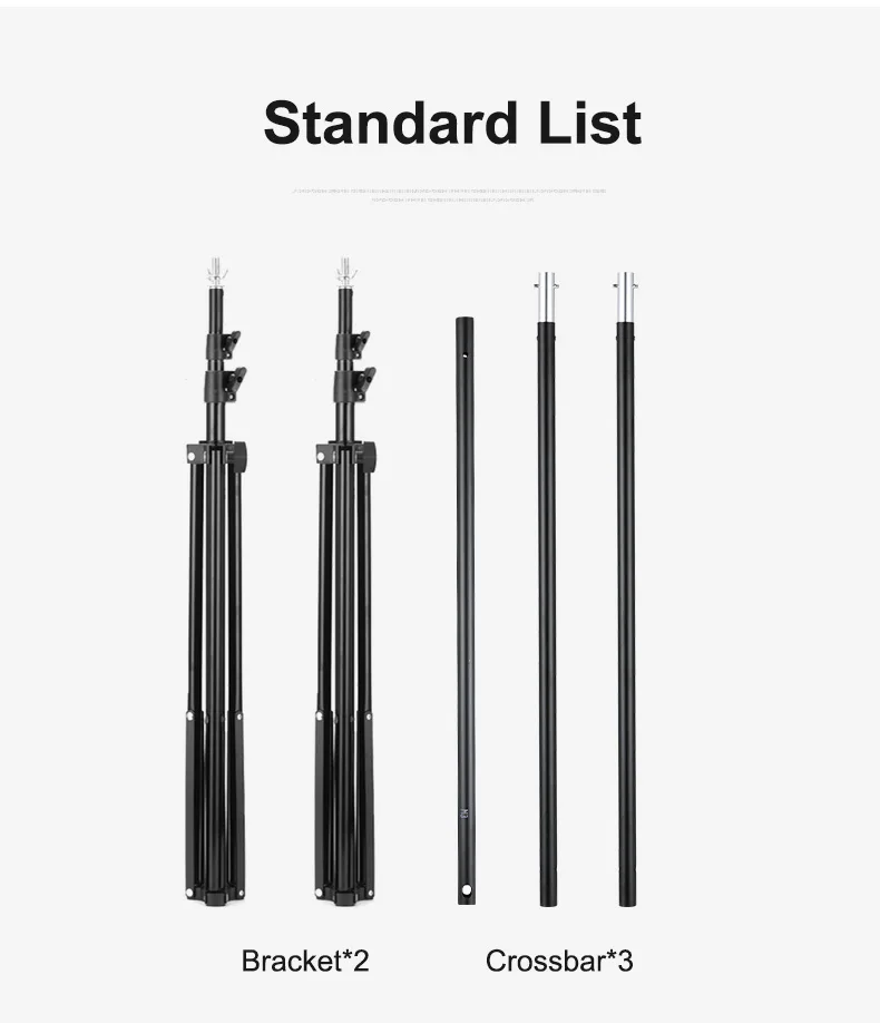 Tripod 2M Photography Background Backdrop Stand Support Picture Canvas Frame For