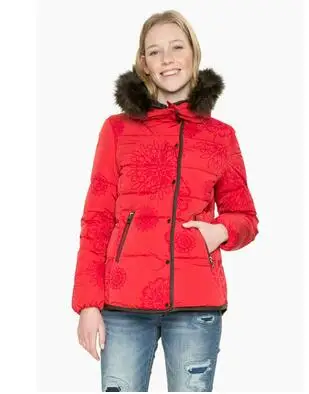 1 Популярный Логотип DESIGUAL, зимняя женская одежда с капюшоном в Испании, размеры 36-46 - Цвет: 1