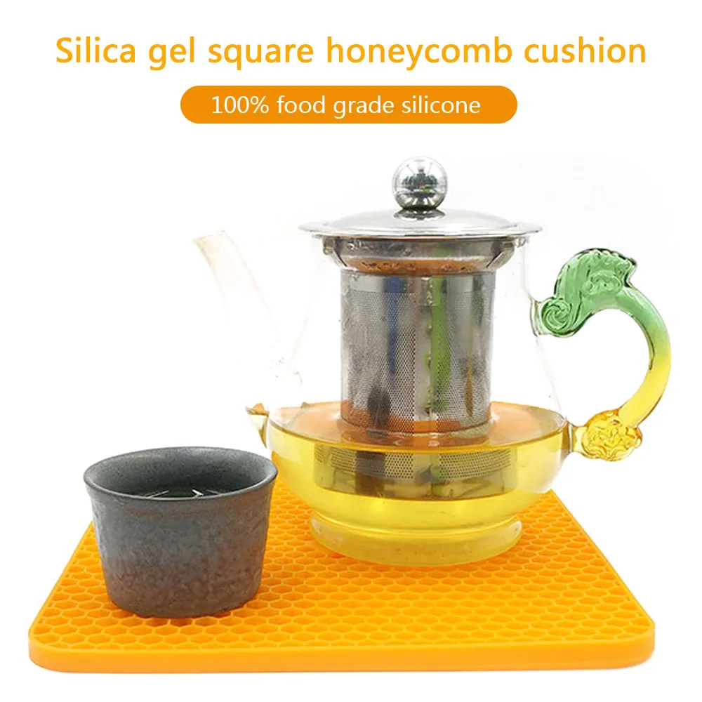 1 шт. столовых силиконовые женских туфель для пчелиных сот Коврики на стол