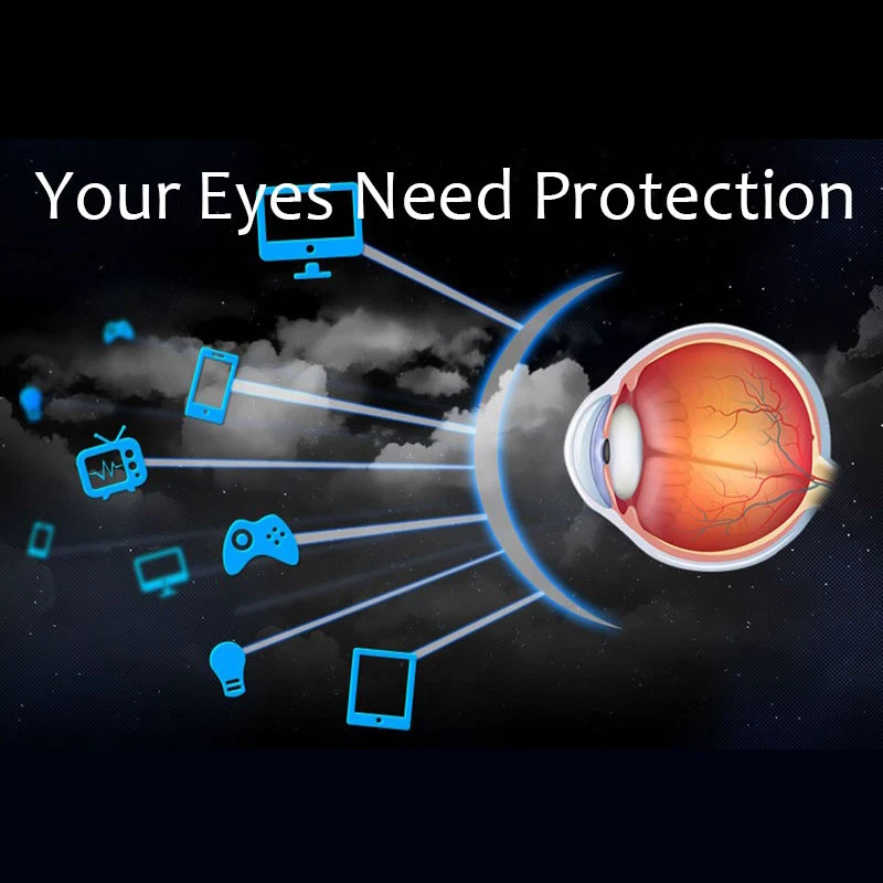 Single Vision Computer Lens Anti-Blue Ray Protection from Digital Device Aspheric Prescription Lenses Handoer 2Pcs optical lenses,prescription lenses,prescription glasses lenses