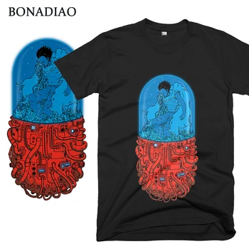 

Capsule Akira T Shirt Novelty Men Harajuku Shotaro Kaneda Anime T-Shirt