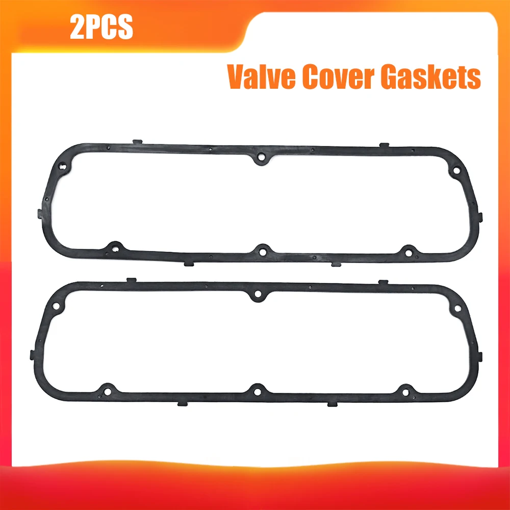 

For FORD 260 289 302 351W 2Pcs Car Valve Cover Gaskets Car Accessories Engine Steel Core Rubber Valve Cover Gaskets