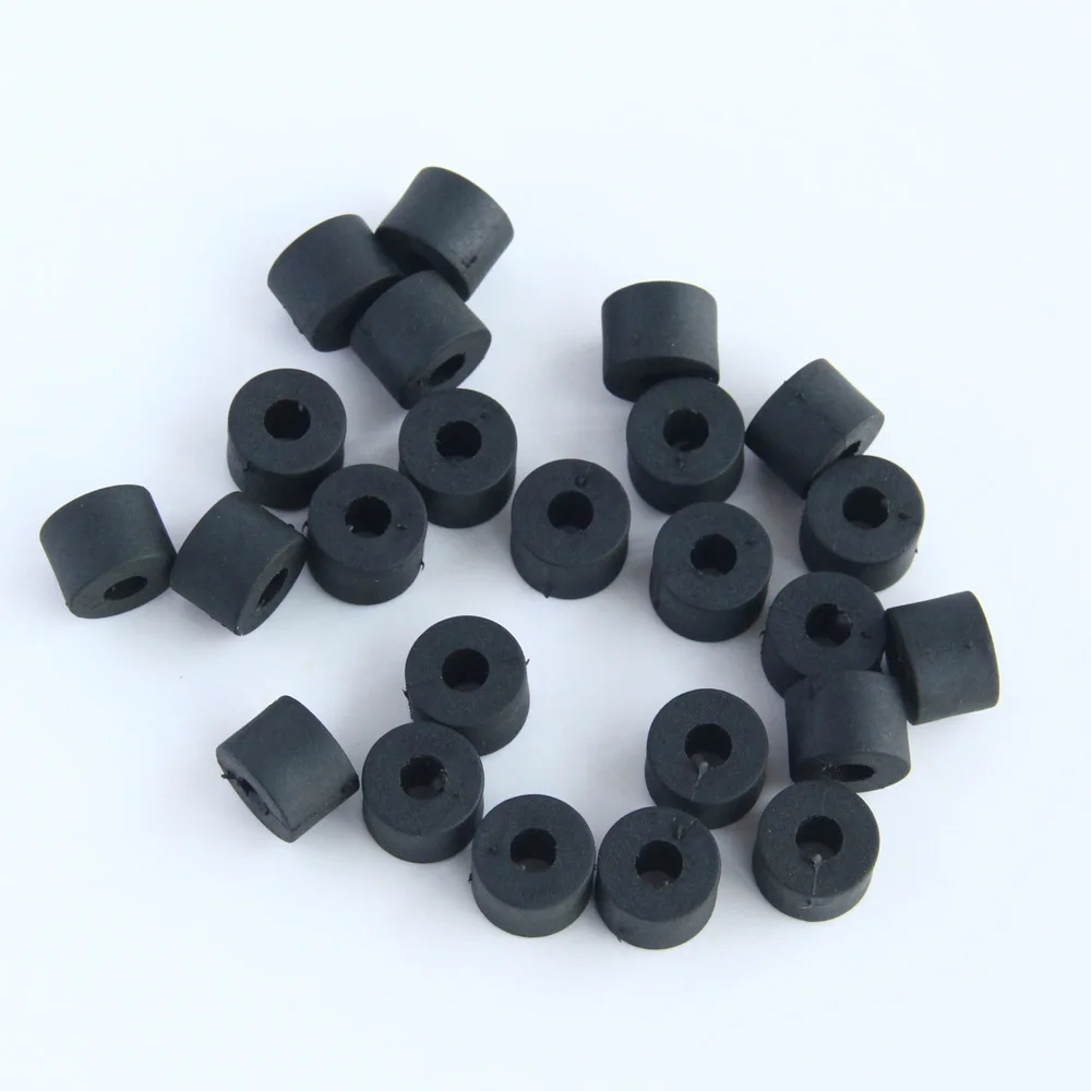 100pcs Holster Spacers Nylon Round Rubber Washer 9mm Thick O-Ring Flat Hose Gasket Fastener nylon washers,rubber washer,washer gasket,washer gasket set