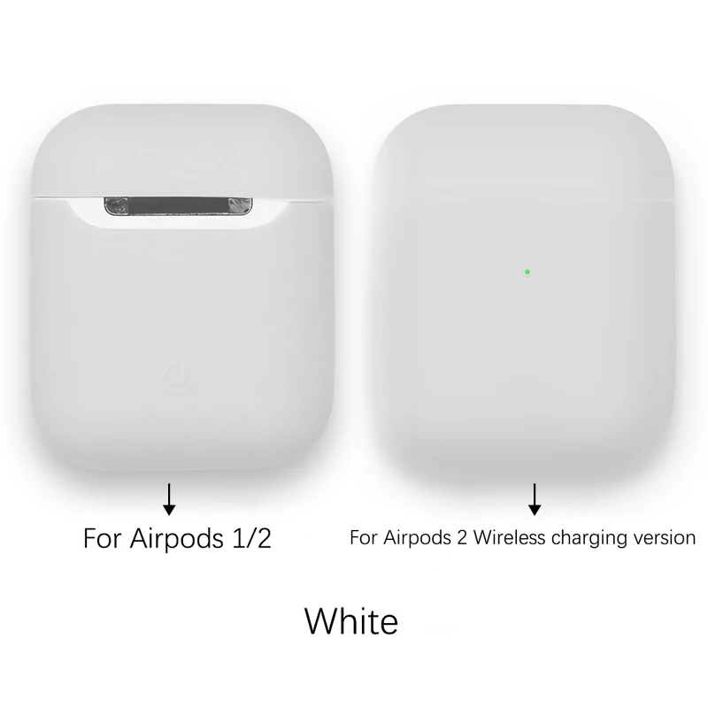 Soft Silicone Cases For Apple Airpods 1/2 Protective Bluetooth Wireless Earphone Cover For Air Pods Luxury Charging Box Bags