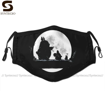 

Totoro Mouth Face Mask Hakuna Totoro Facial Mask Fashion Cool with 2 Filters for Adult