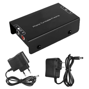 

US PP900 Ultra-Compact Phono Preamp Preamplifier RCA Input Output Signal Amplifier