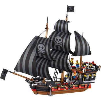 

Pirates Ship Set Compatible With Lepining Pirates Of Varibbean Model Building Blocks 987 Piece Bricks Kids Toys For Children