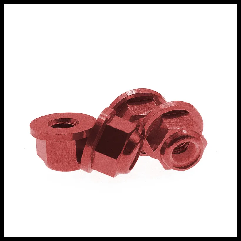 4pcs M4 4mm wheel hex lock nut tire for rc hobby model car 1-10 ECX 2WD series upgraded hop-up parts | Игрушки и хобби